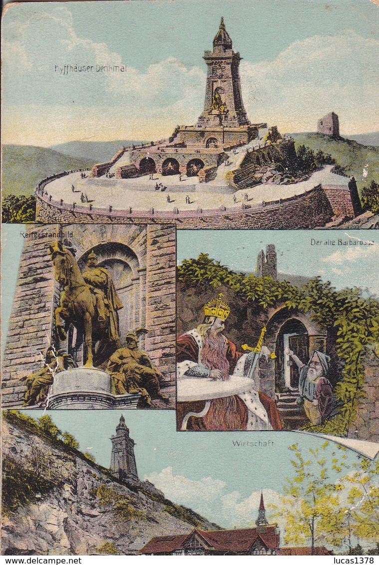 KYFFHÄUSER, Kaiser - Wilhelm I Denkmal, Wirtschaft,, Barbarossa