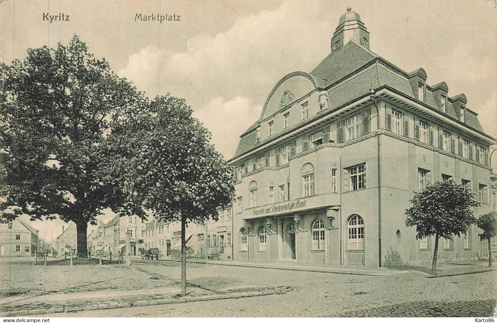 kyritz , brandebourg * marktplatz  * germany allemagne