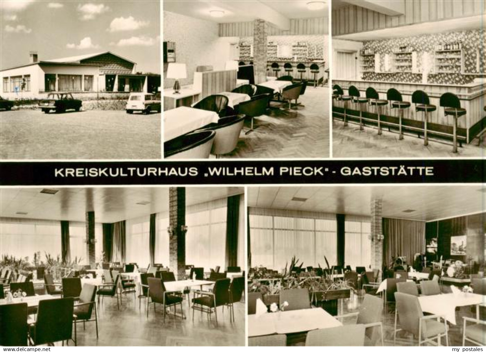 Kyritz Brandenburg Kreiskulturhaus Wilhelm Pieck Gaststaette Bar