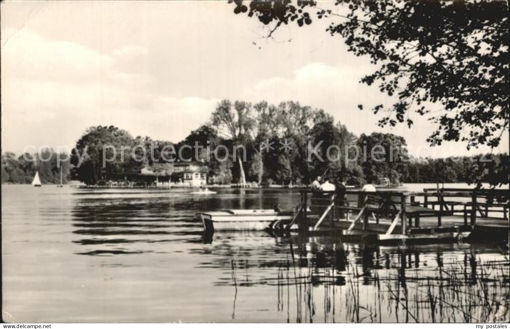 Kyritz Brandenburg Landungsbruecke am Untersee