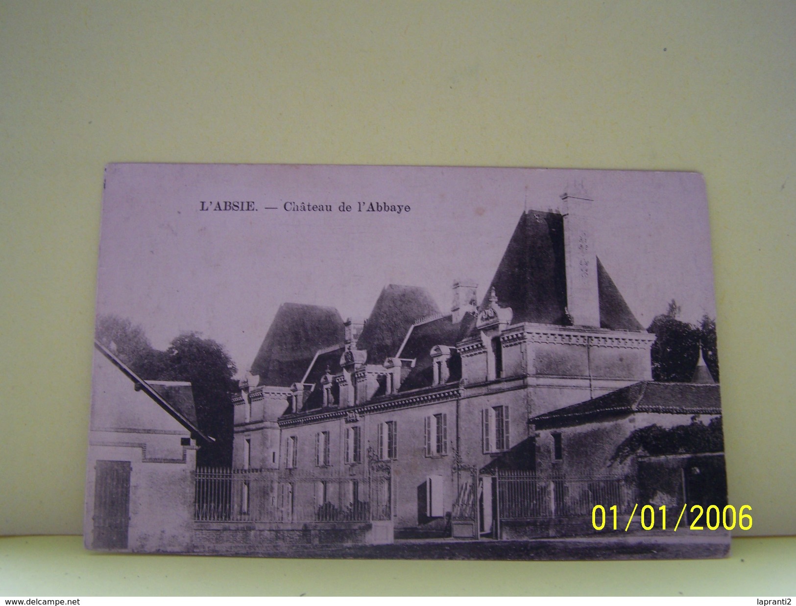 L'ABSIE (DEUX-SEVRES) CHATEAU DE L'ABBAYE