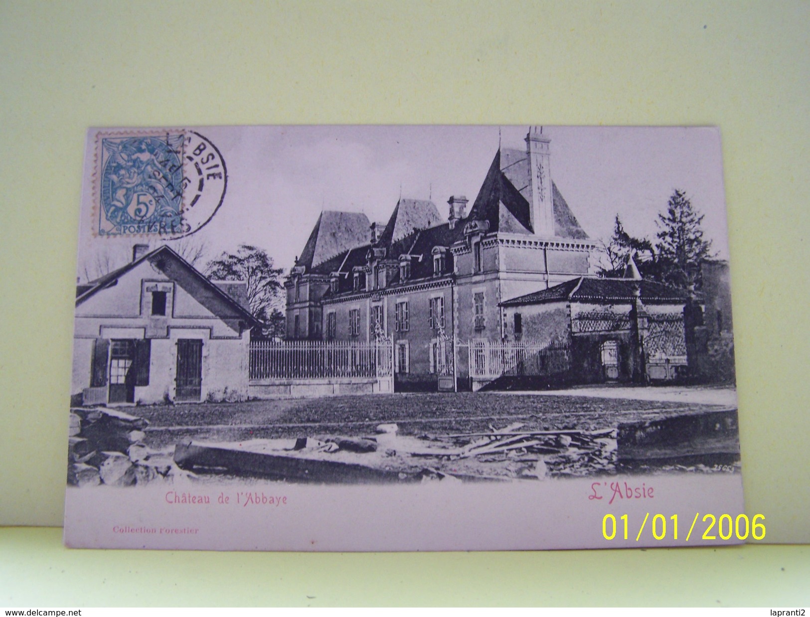 L'ABSIE (DEUX-SEVRES) CHATEAU DE L'ABBAYE.