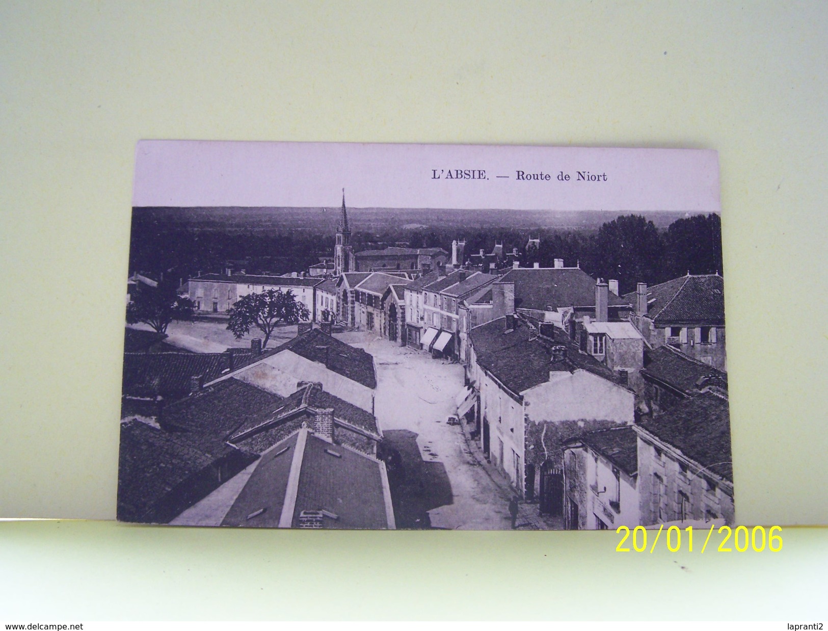 L'ABSIE (DEUX-SEVRES) ROUTE DE NIORT.