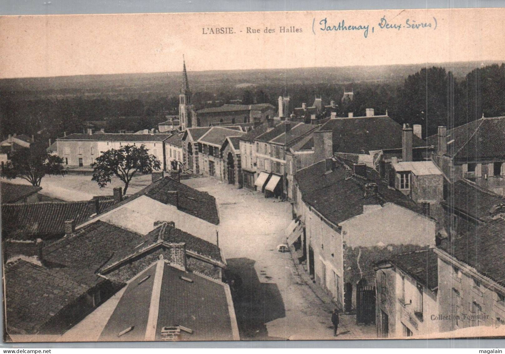 L'Absie : rue des halles