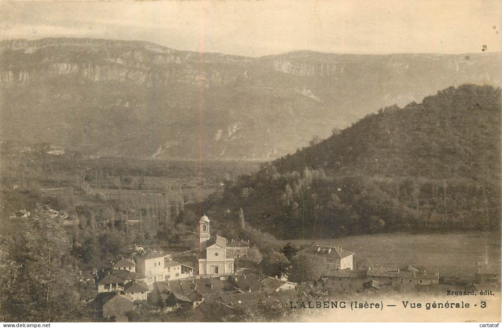 L'ALBENC . Vue générale