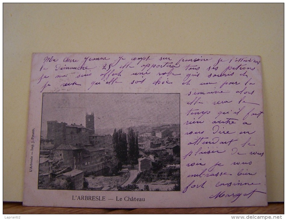 L'ARBRESLE (RHONE) LE CHATEAU.