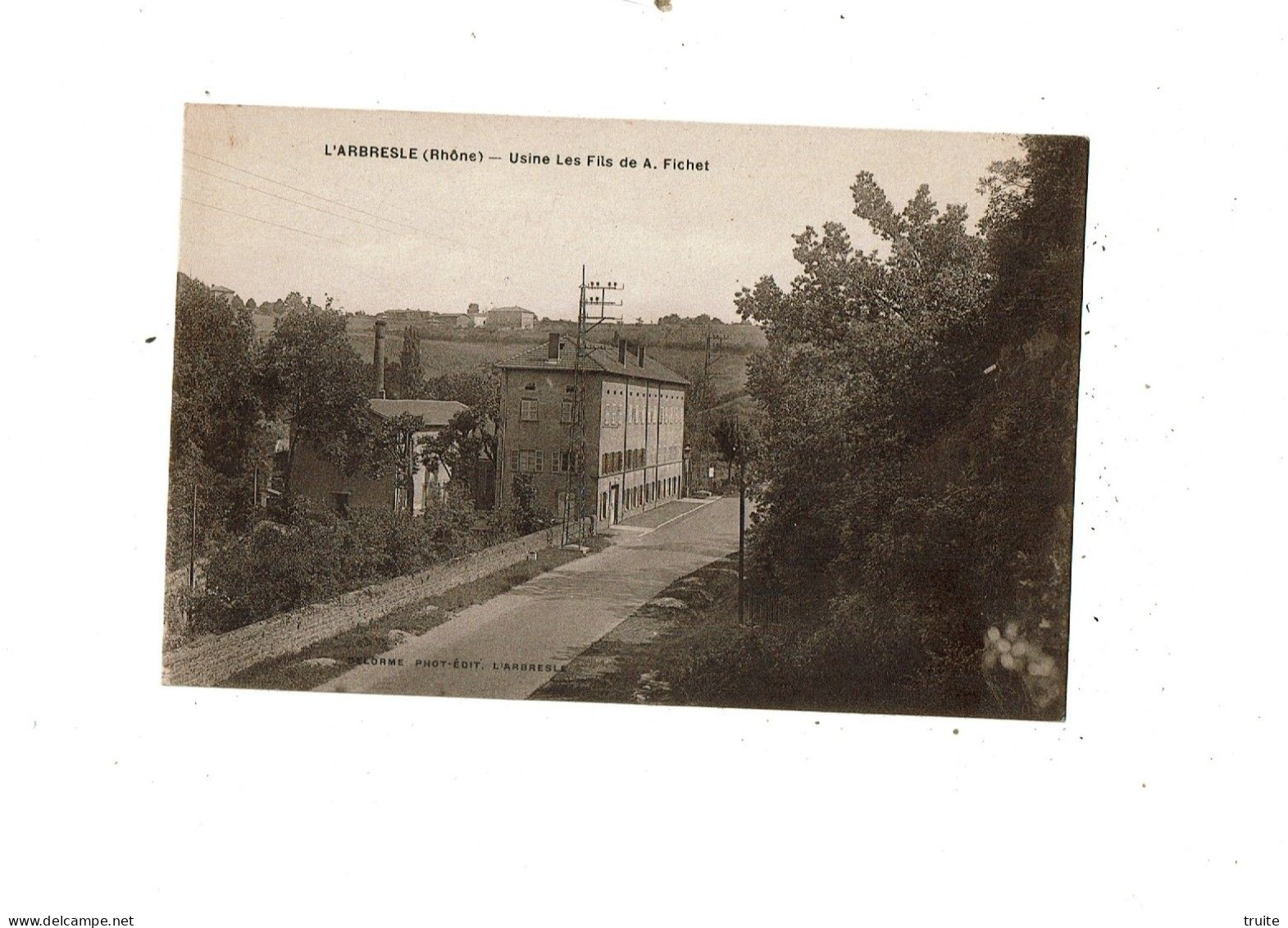 L'ARBRESLE USINE LES FILS A. FICHET