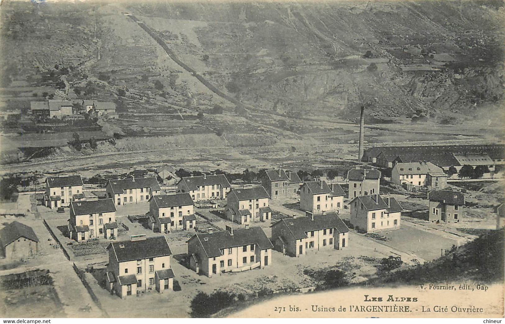L'ARGENTIERE USINES LA CITE OUVRIERE