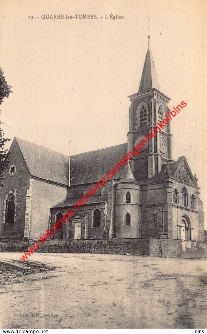 L'Eglise - Quarre les Tombes - (89) Yonne