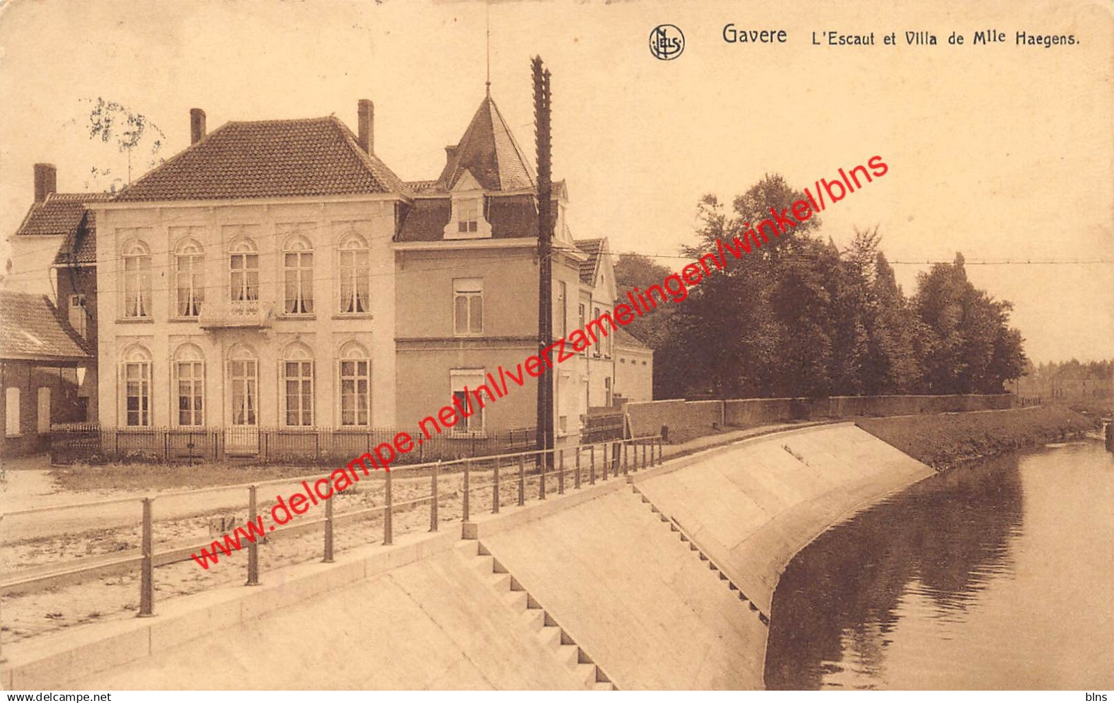 L'Escaut et Villa de Mlle Haegens - Gavere