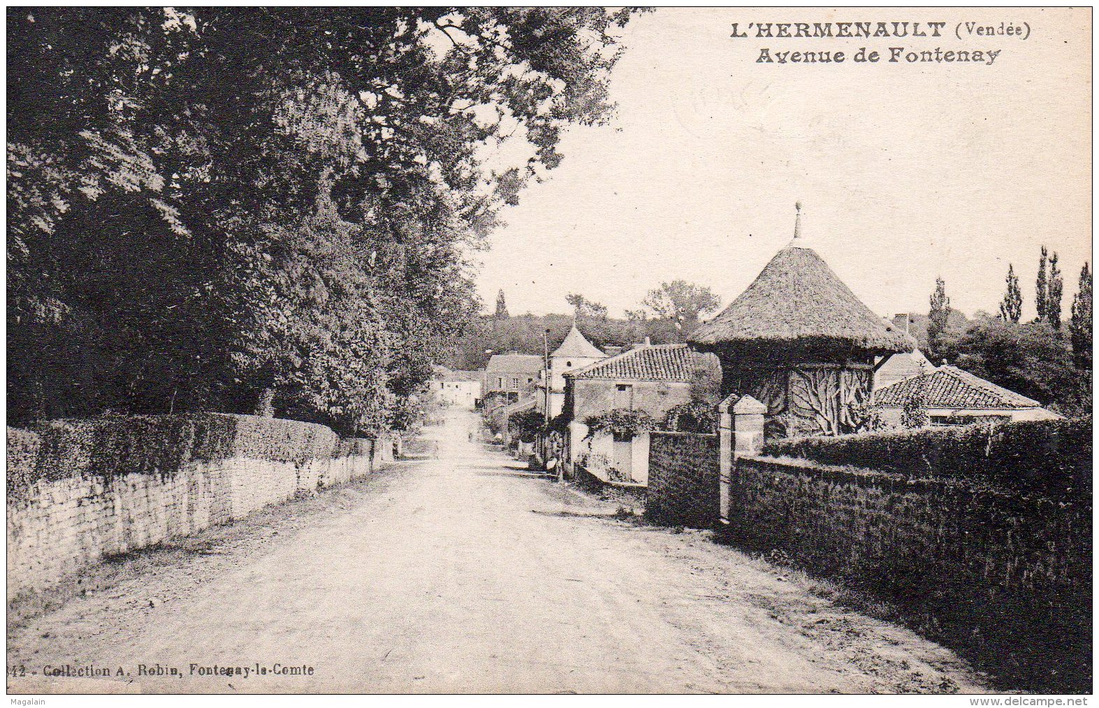 L'Hermenault : avenue de Fontenay