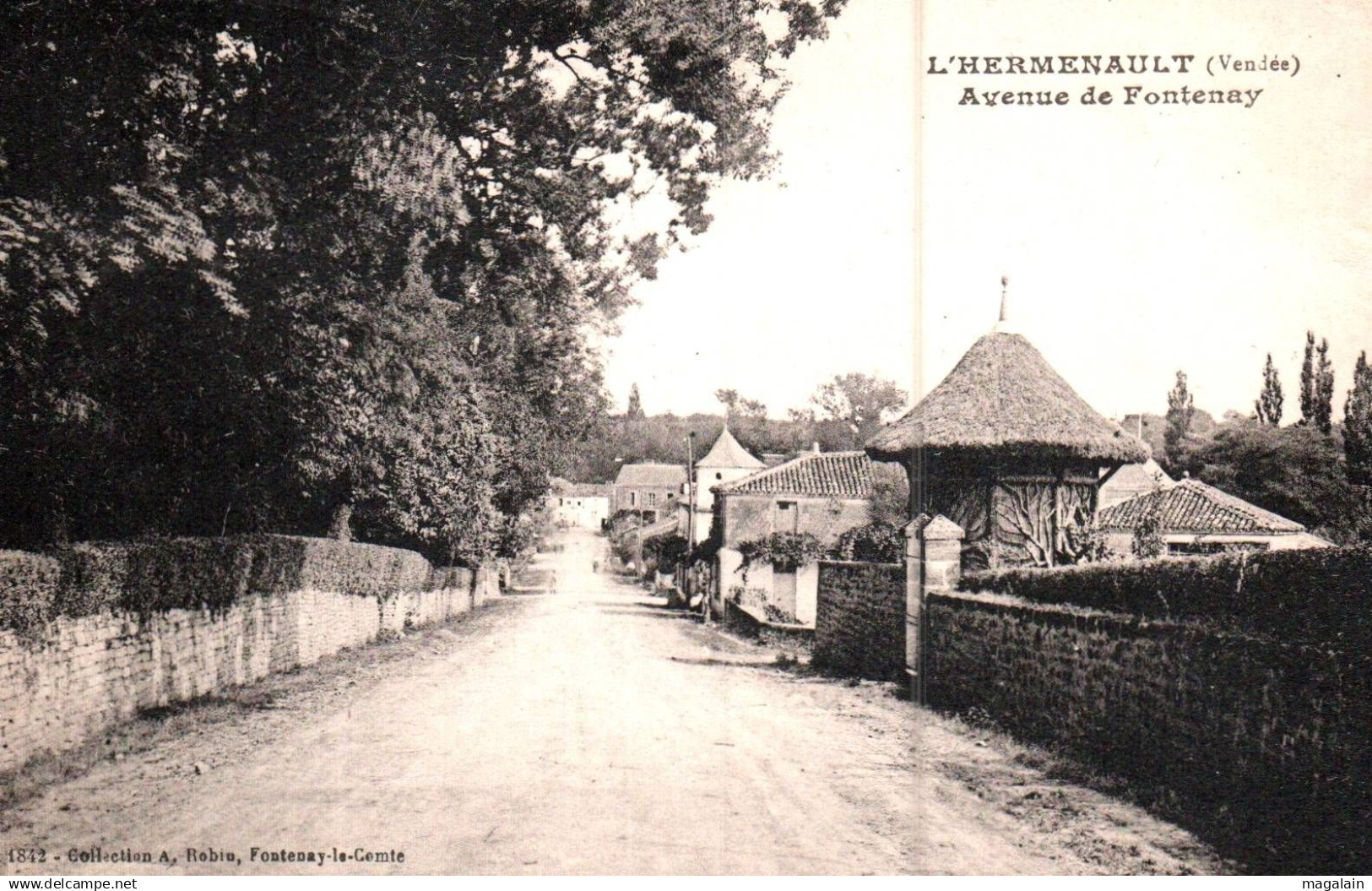 L'Hermenault : avenue de Fontenay