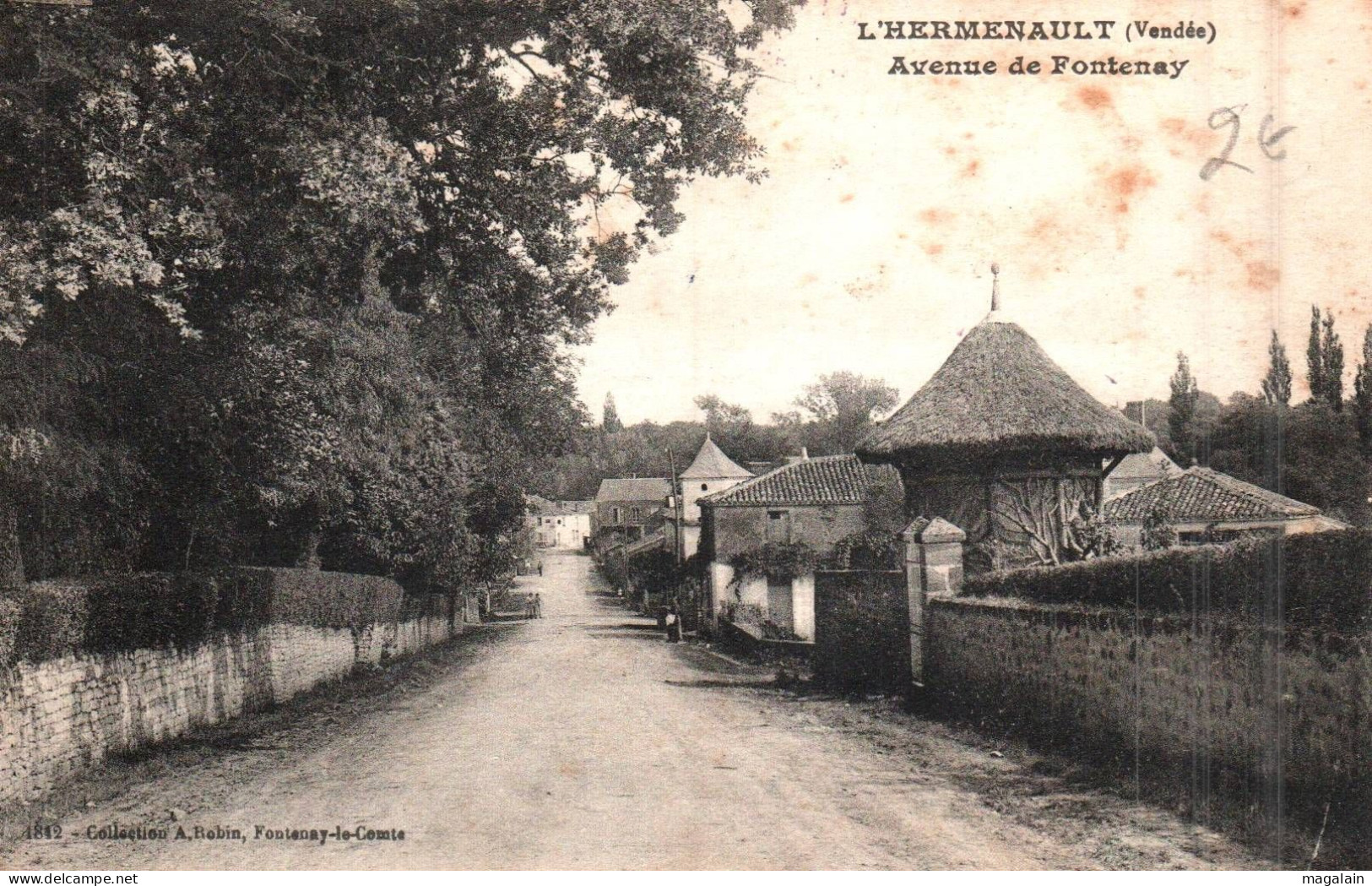 L'Hermenault : avenue de Fontenay