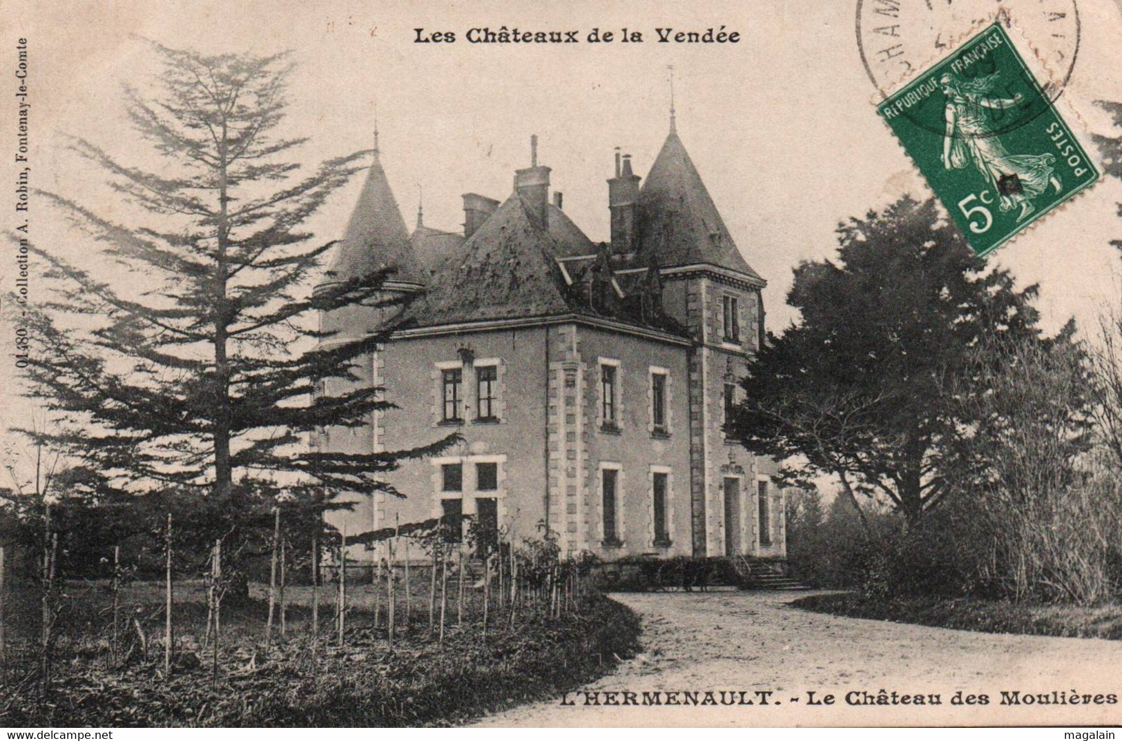L'Hermenault : château des Moulières