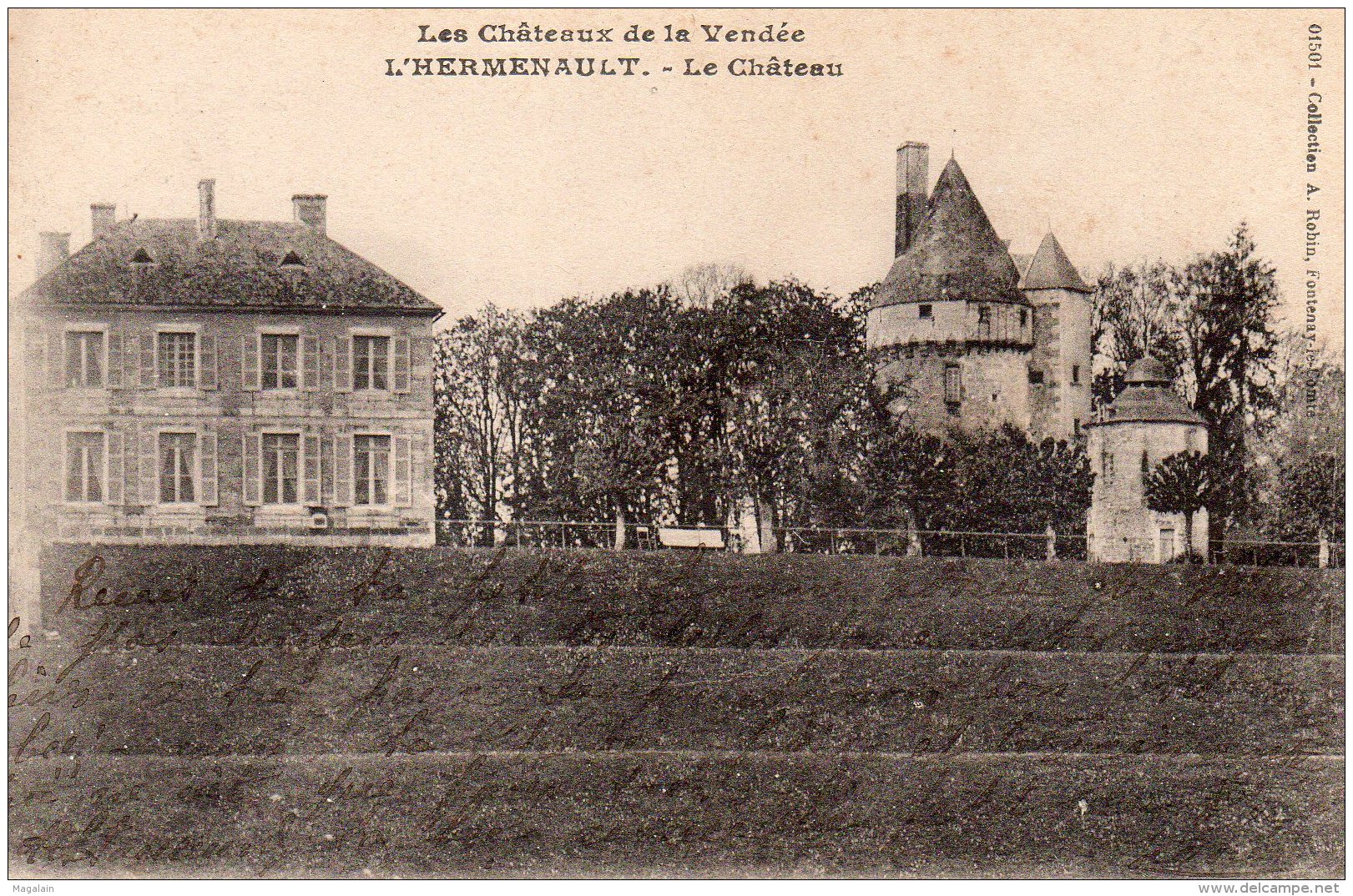 L'Hermenault : le château