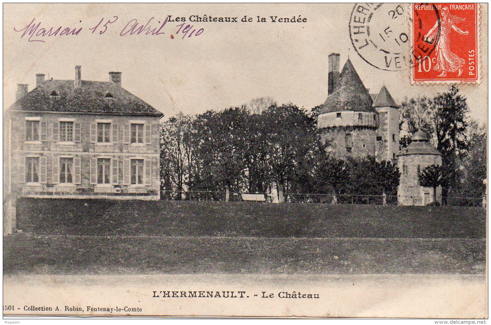 L'Hermenault : le château