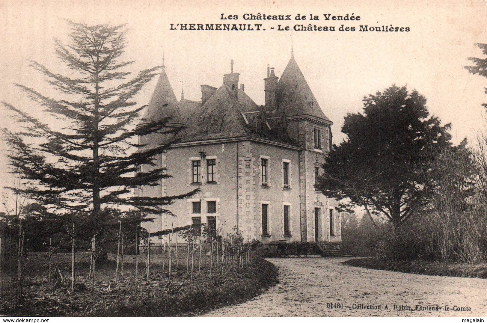 L'Hermenault : le château des Mouilières