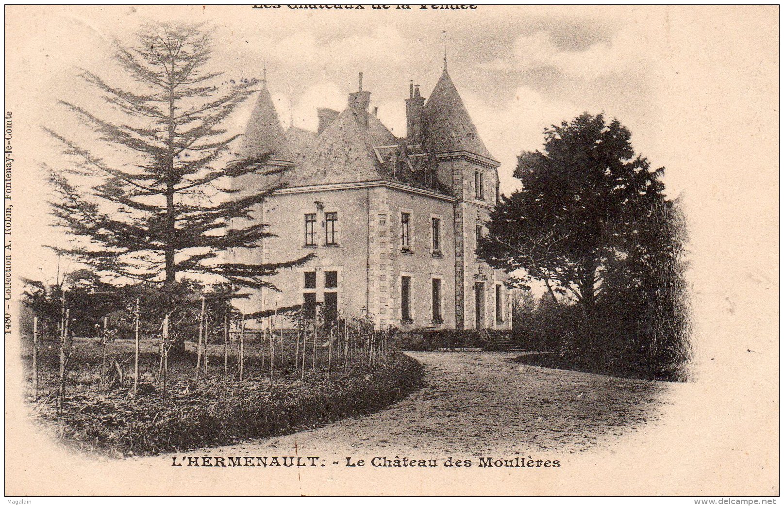 L'Hermenault : le château des Moulières