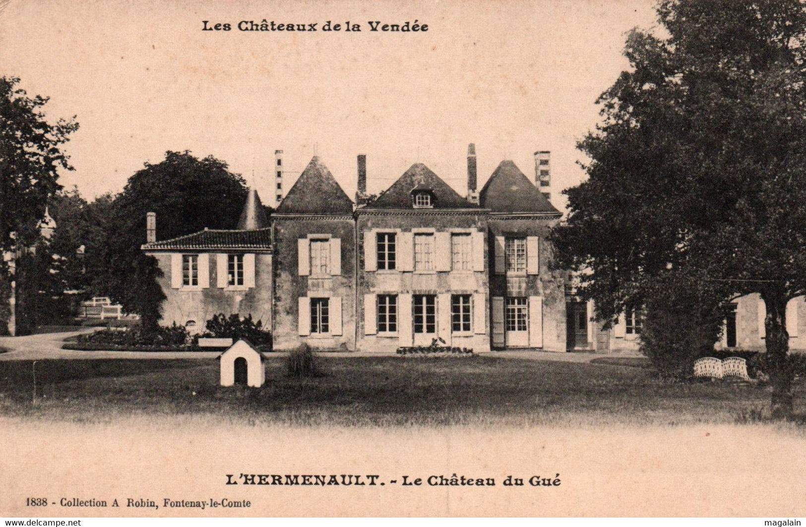 L'Hermenault : le château du Gué