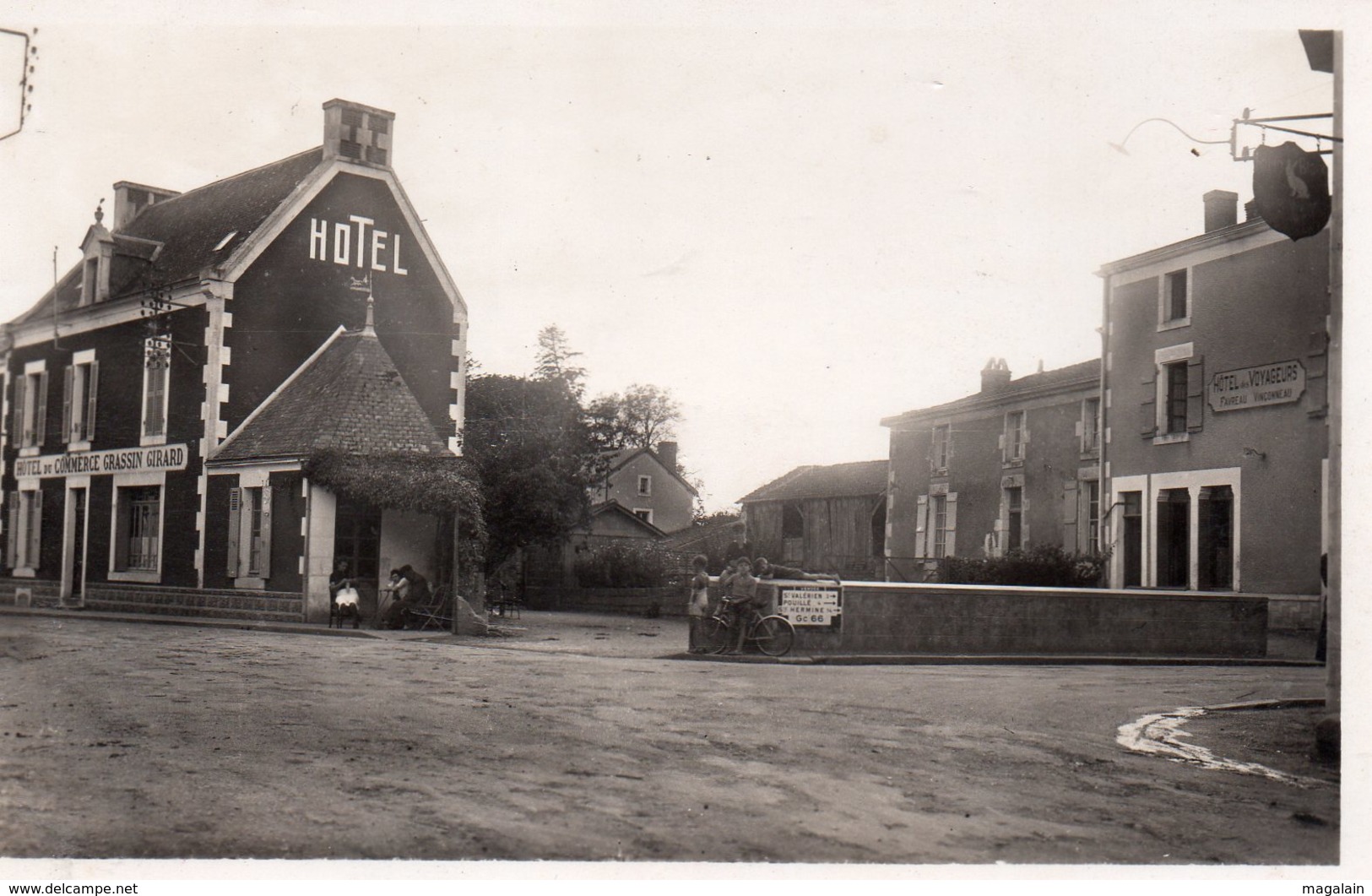 L'Hermenault : les hôtels (cpsm)