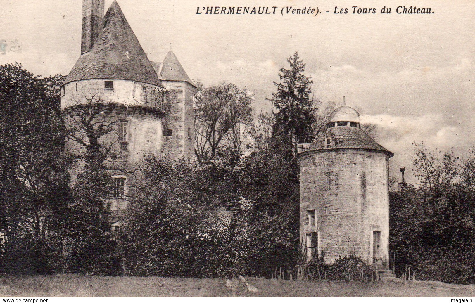 L'Hermenault : les tours du château