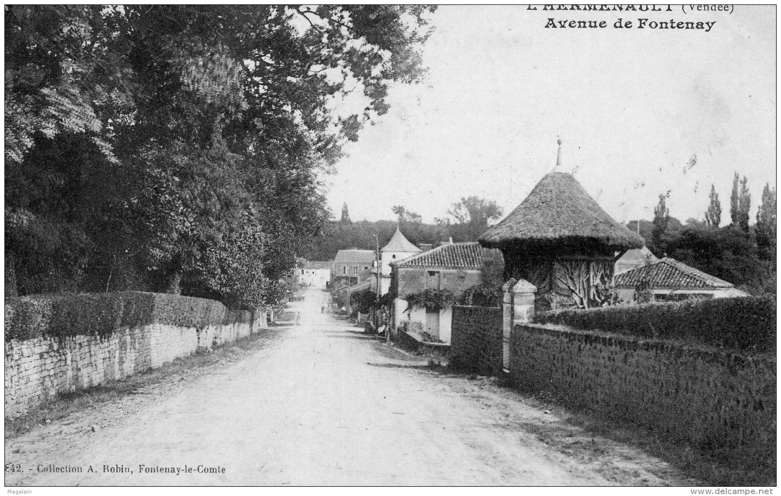 L'Hermenault : rotue de Fontenay