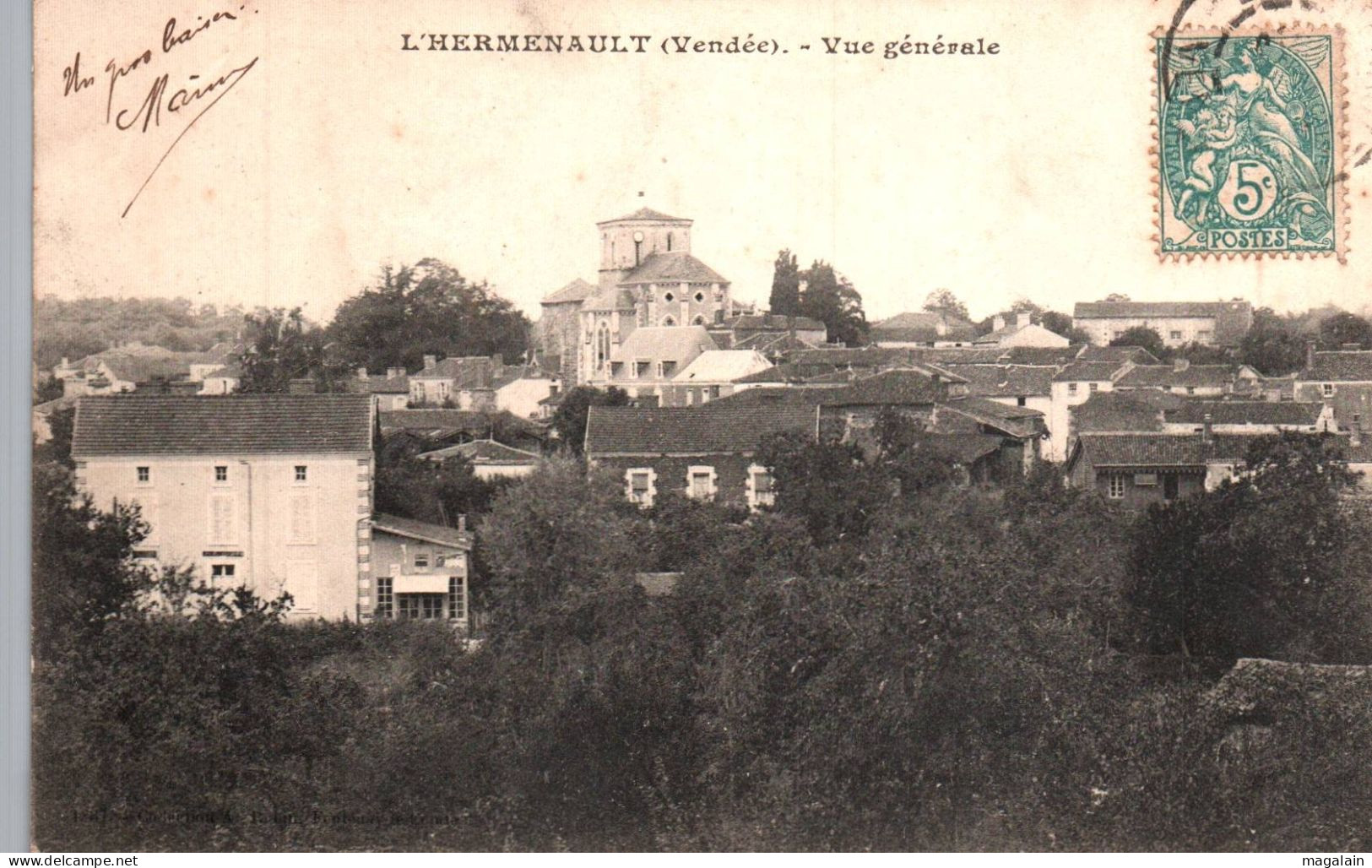 L'Hermenault : vue générale
