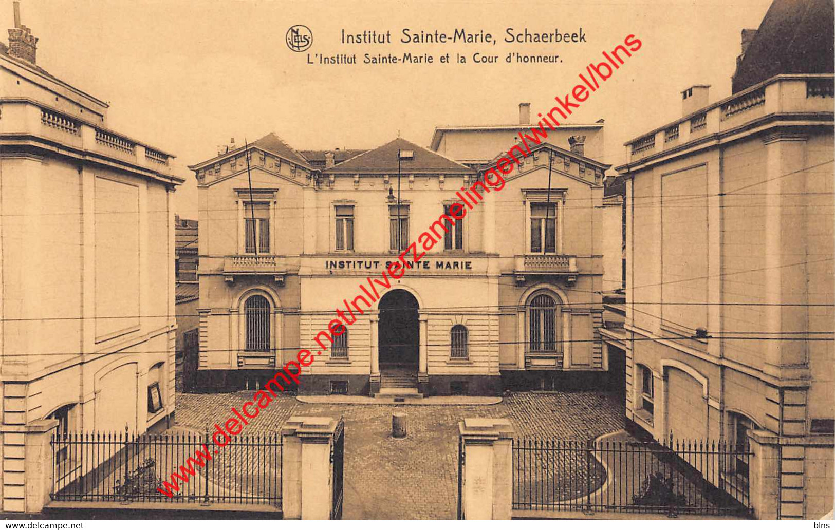 L'Institut Sainte-Marie - Cour d'honneur - Schaerbeek - Schaarbeek