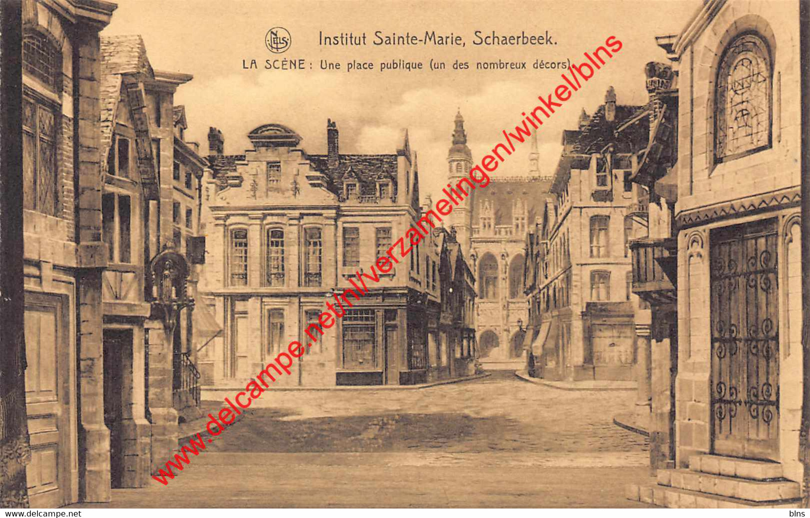 L'Institut Sainte-Marie - Schaerbeek - la scène - Schaarbeek