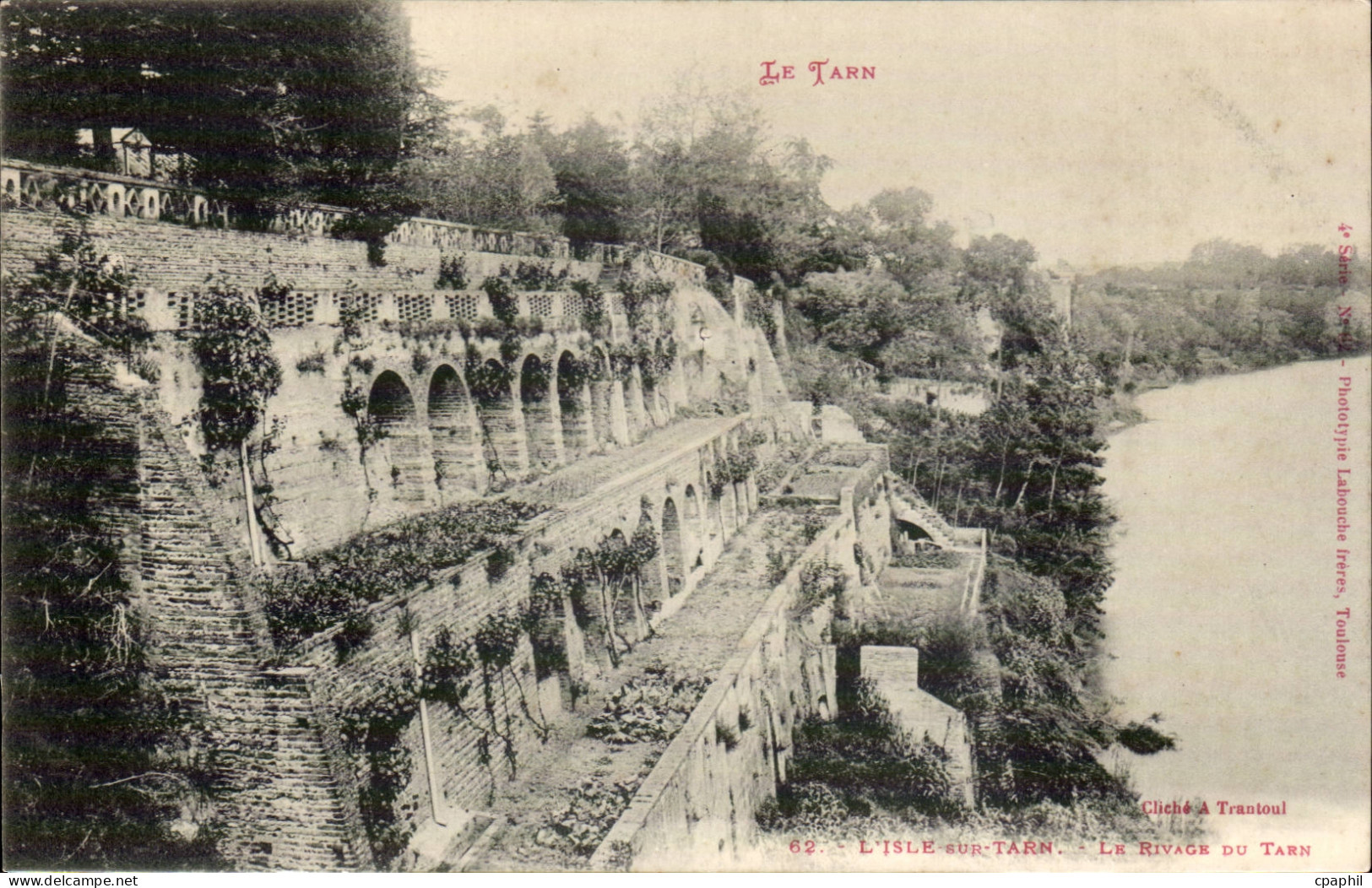 L'isle sur Adam CPA Le rivage du Tarn