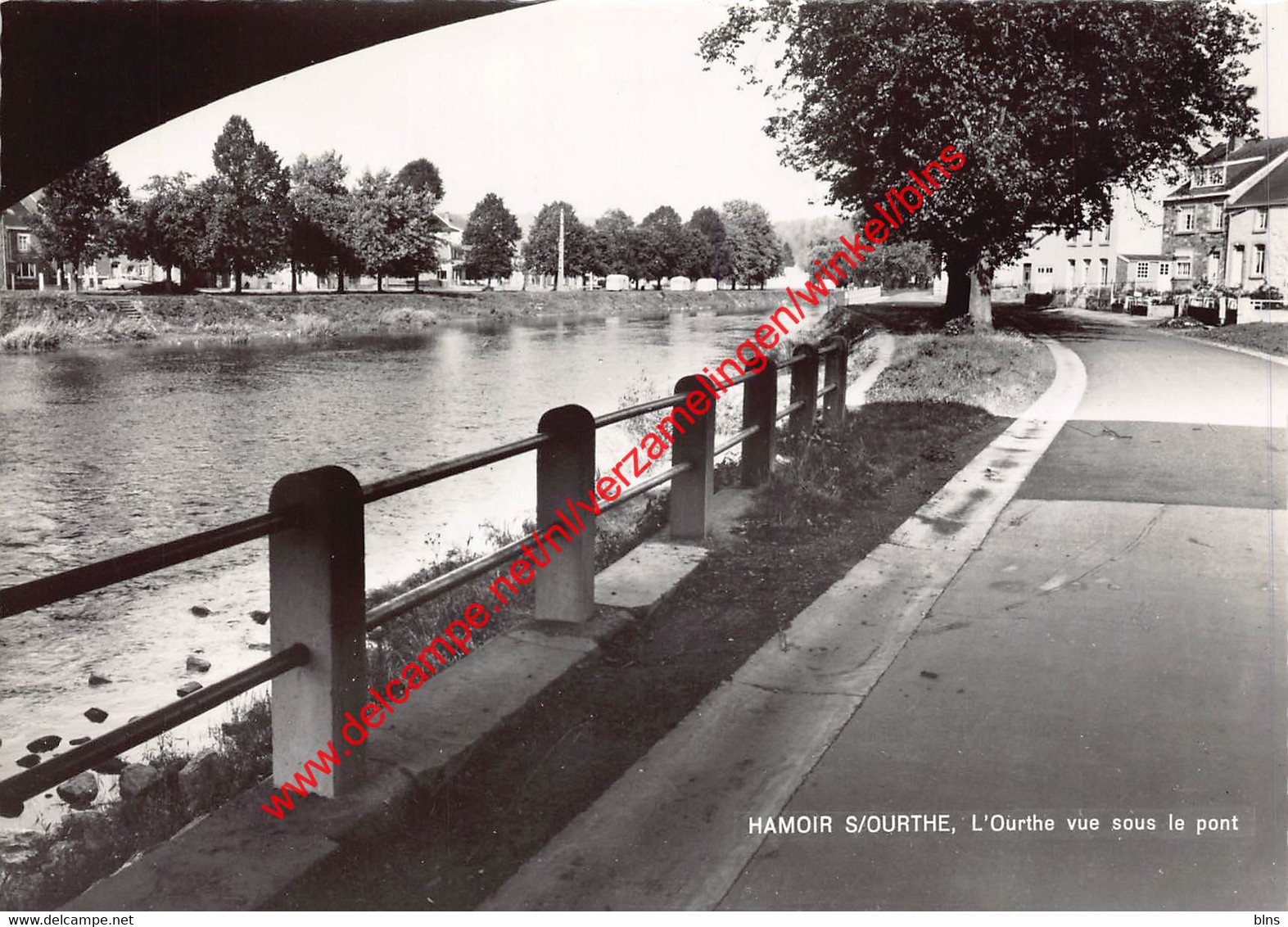 L'Ourthe vue sous le pont - Hamoir