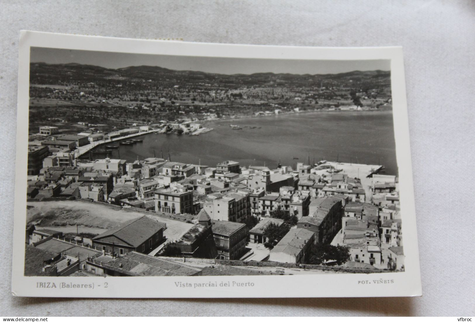 L243, Cpsm, Ibiza, vista parcial del puerto, Espagne