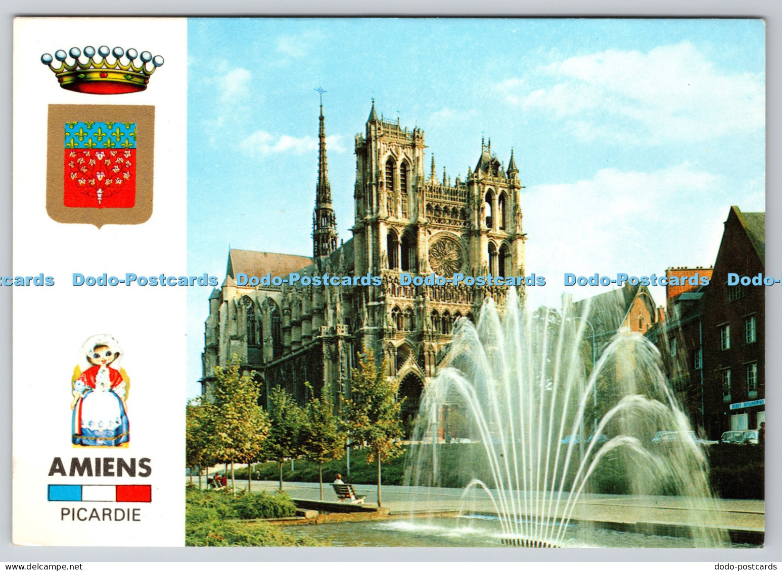 L340315 Amiens Picardie Somme The Cathedral Mage SPADEM 1982