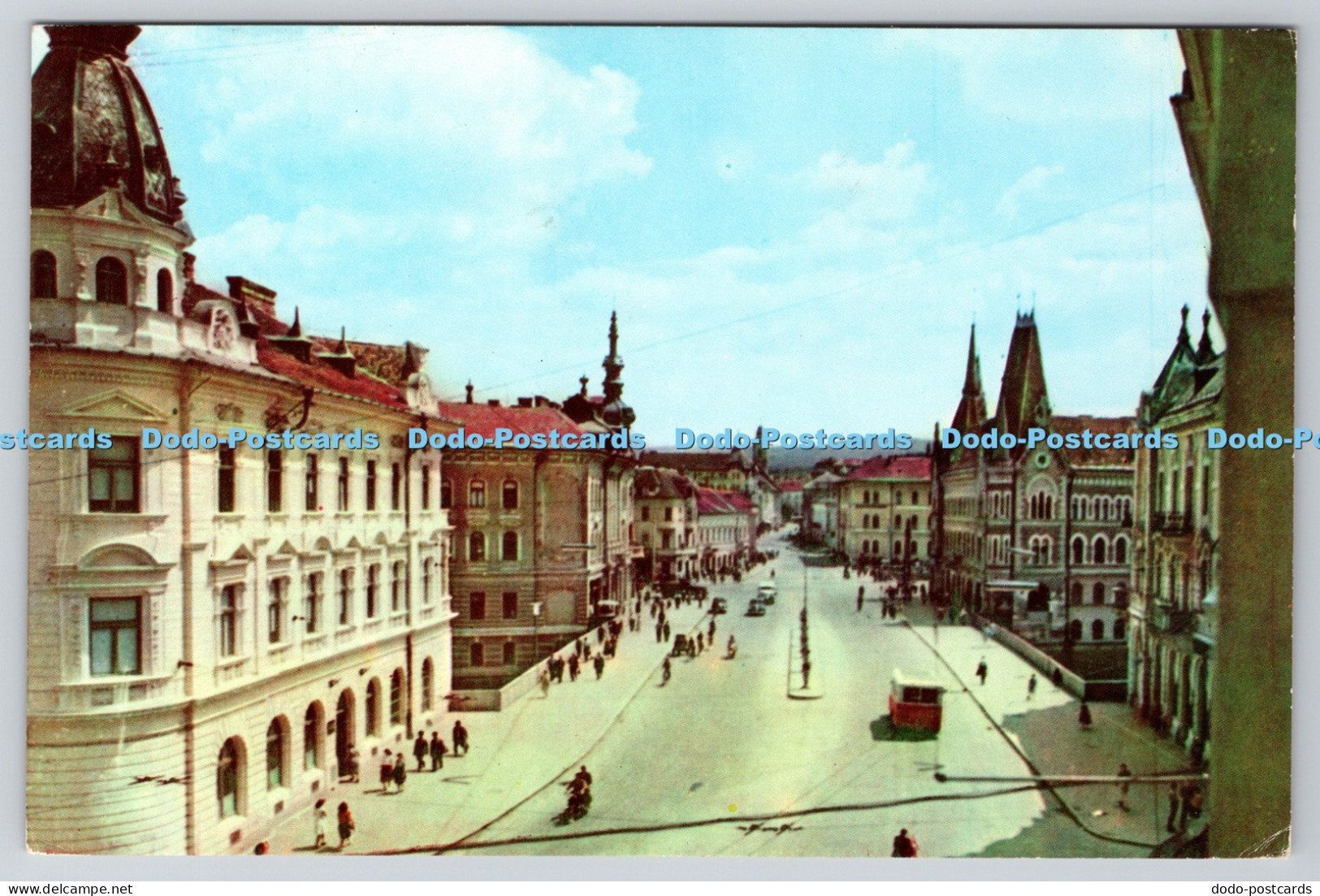 L340919 Republica Populara Romina Clu Vedere Sore Str Dozsa Meridiane