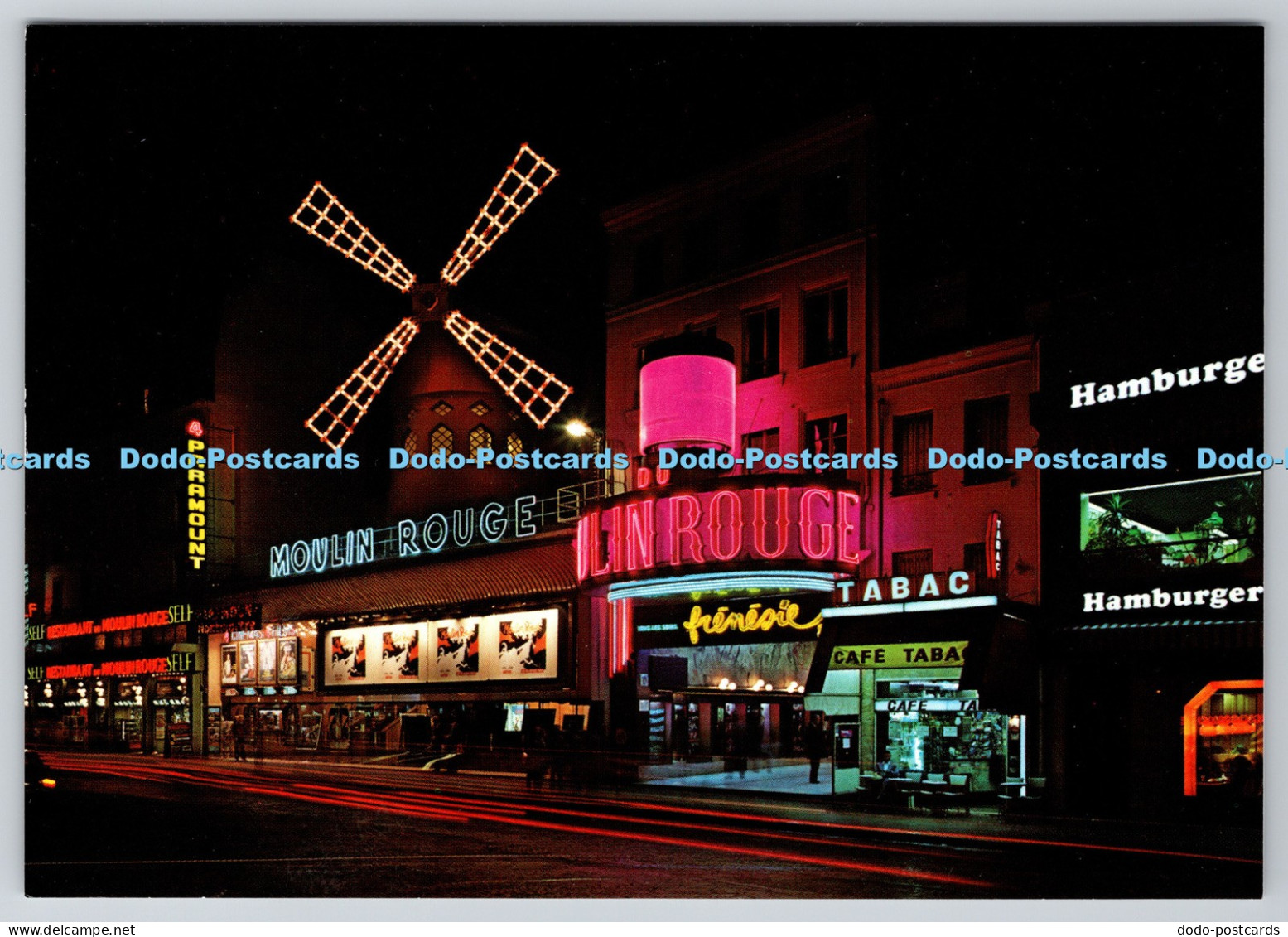 L341071 Paris Paris La Nuit Le Moulin Rouge OVET