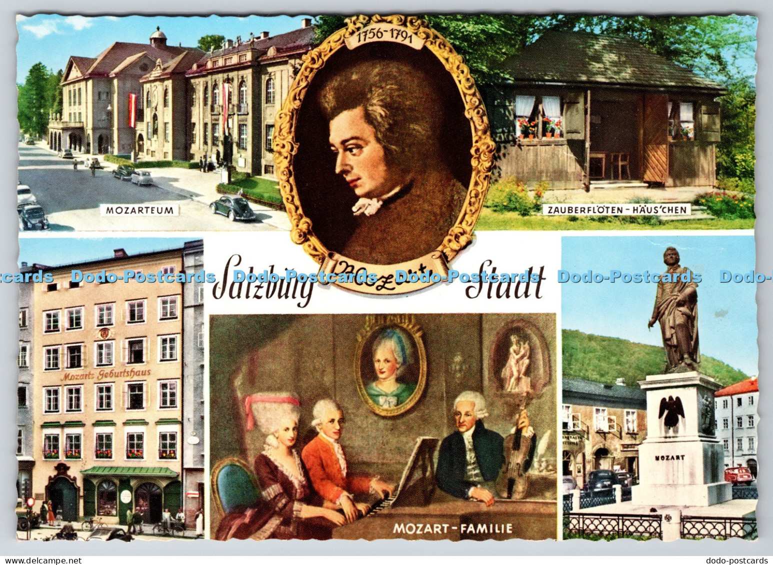L341764 Salzburg Stadt Mozart Mozarteum Cosy Alfred Grundler Multi View