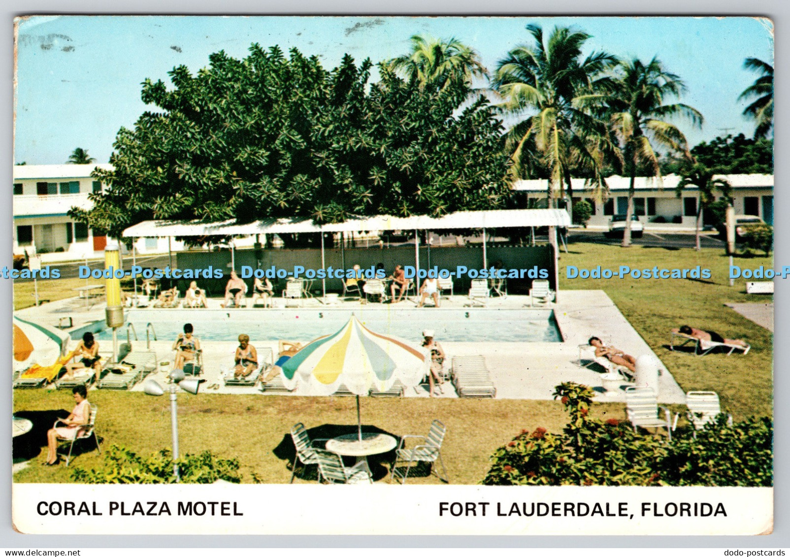 L341829 Florida Fort Lauderdale Coral Plaza Motel