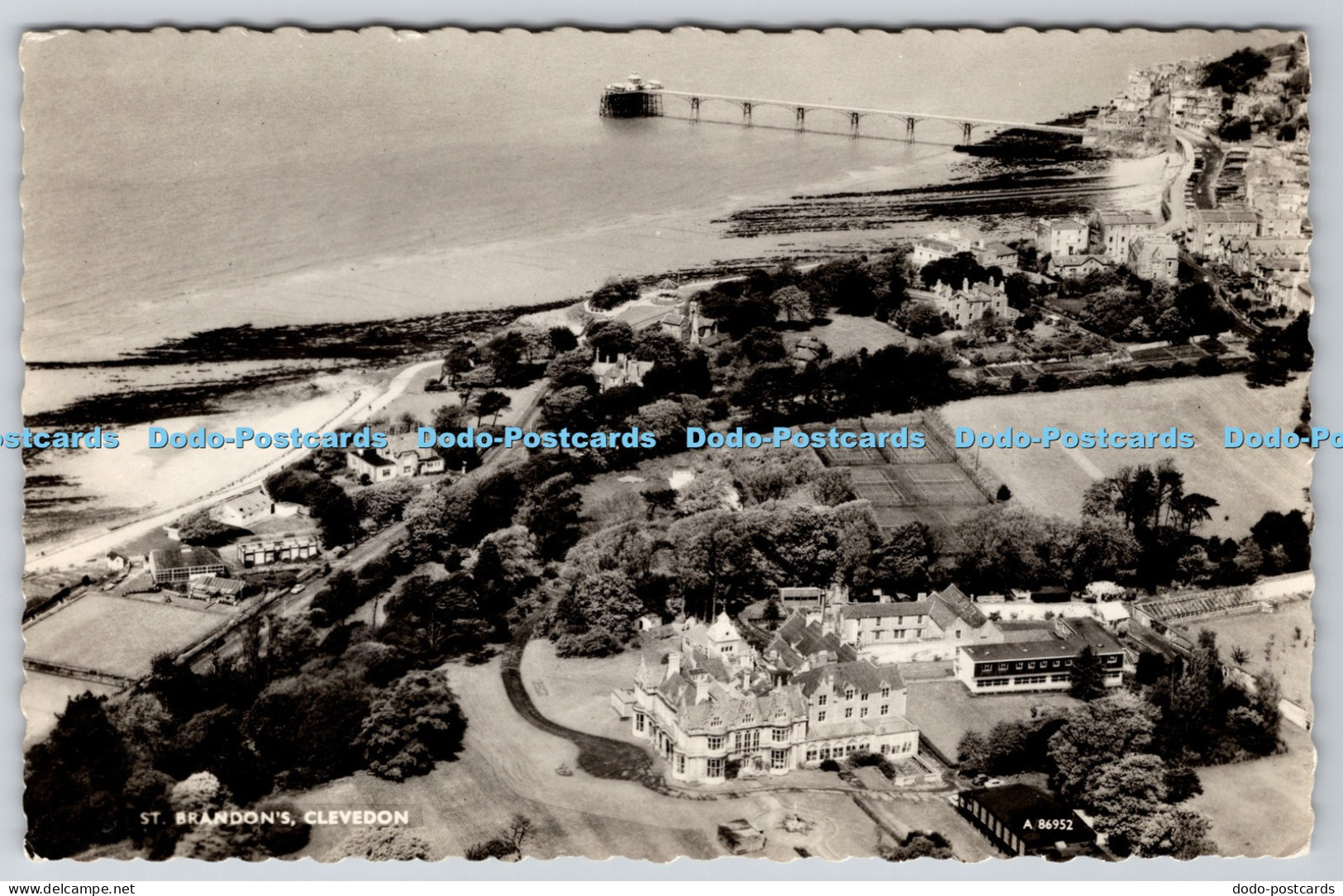 L342245 Clevedon St Brandon Aerofilms and Aero Pictorial Air Photographs