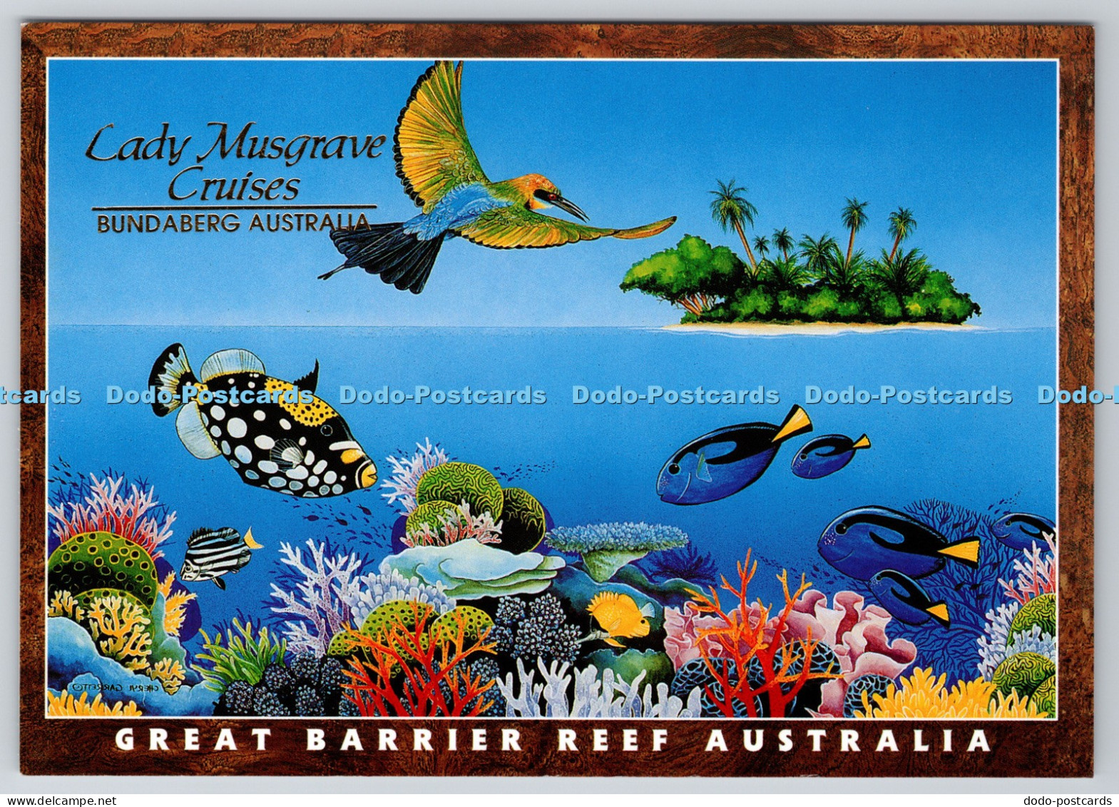 L343892 Bundaberg Australia Lady Musgrave Cruises Great Barrier Reef Australia M