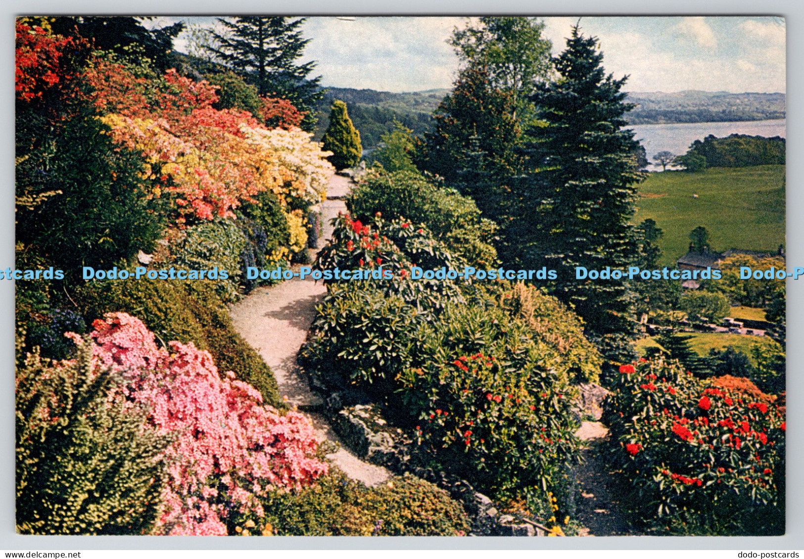 L344190 Windermere Westmorland A Glimpse of Windermere From a Westmorland Rock G