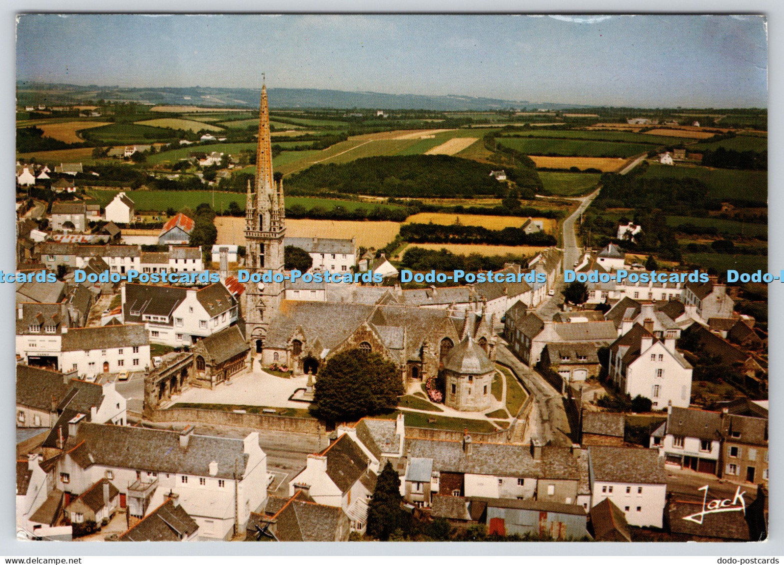 L344754 Sizun Vue Generale Jack 1982