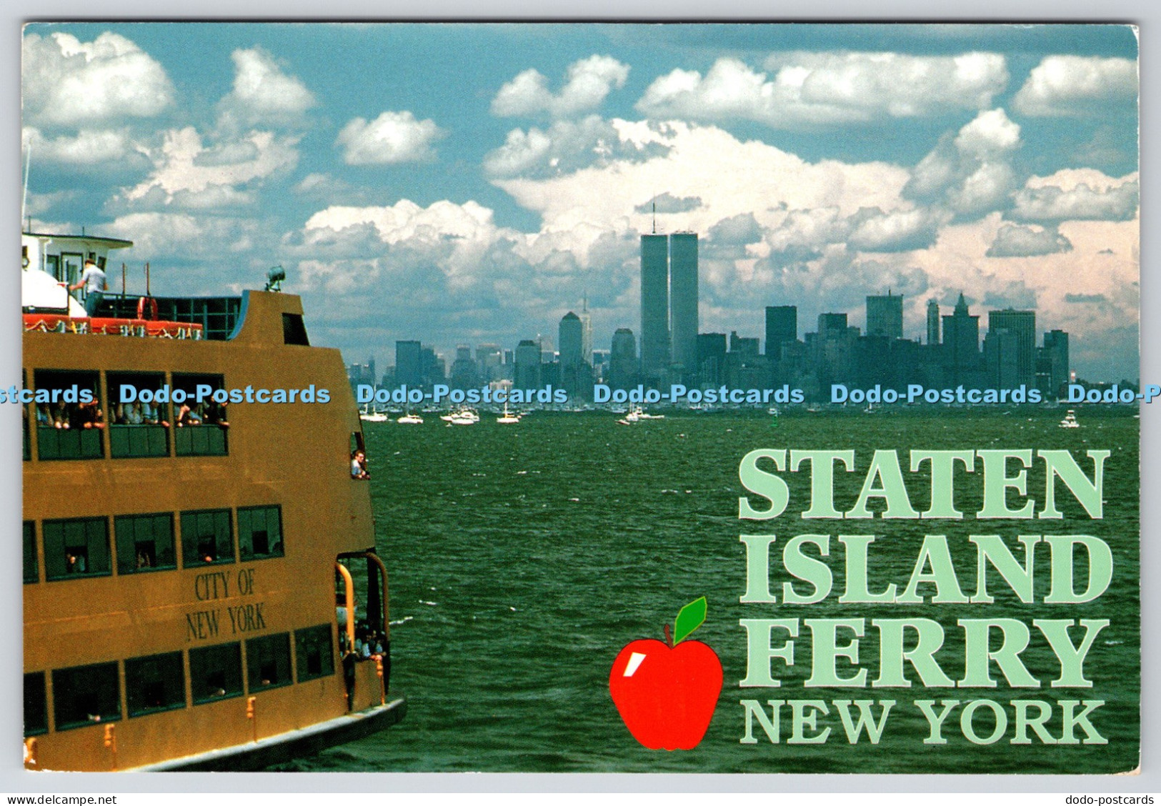 L344936 New York Staten Island Ferry City Merchandise Courtesy N Y 1998