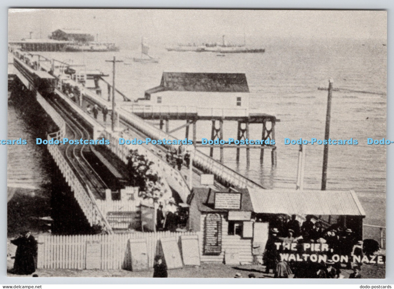 L345679 Walton on Naze The Pier In The Essex Record Office Essex Libraries Serie
