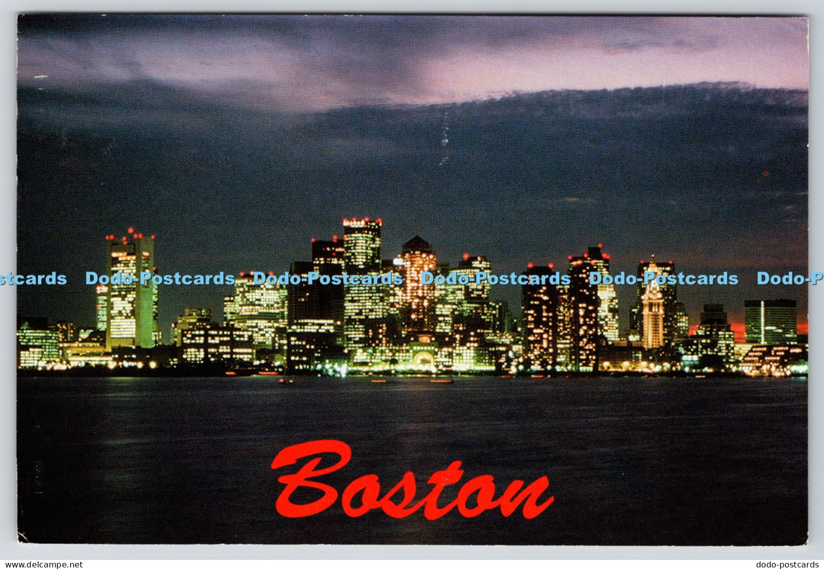 L346172 Boston Boston Harbor at Night James Lemass 1994