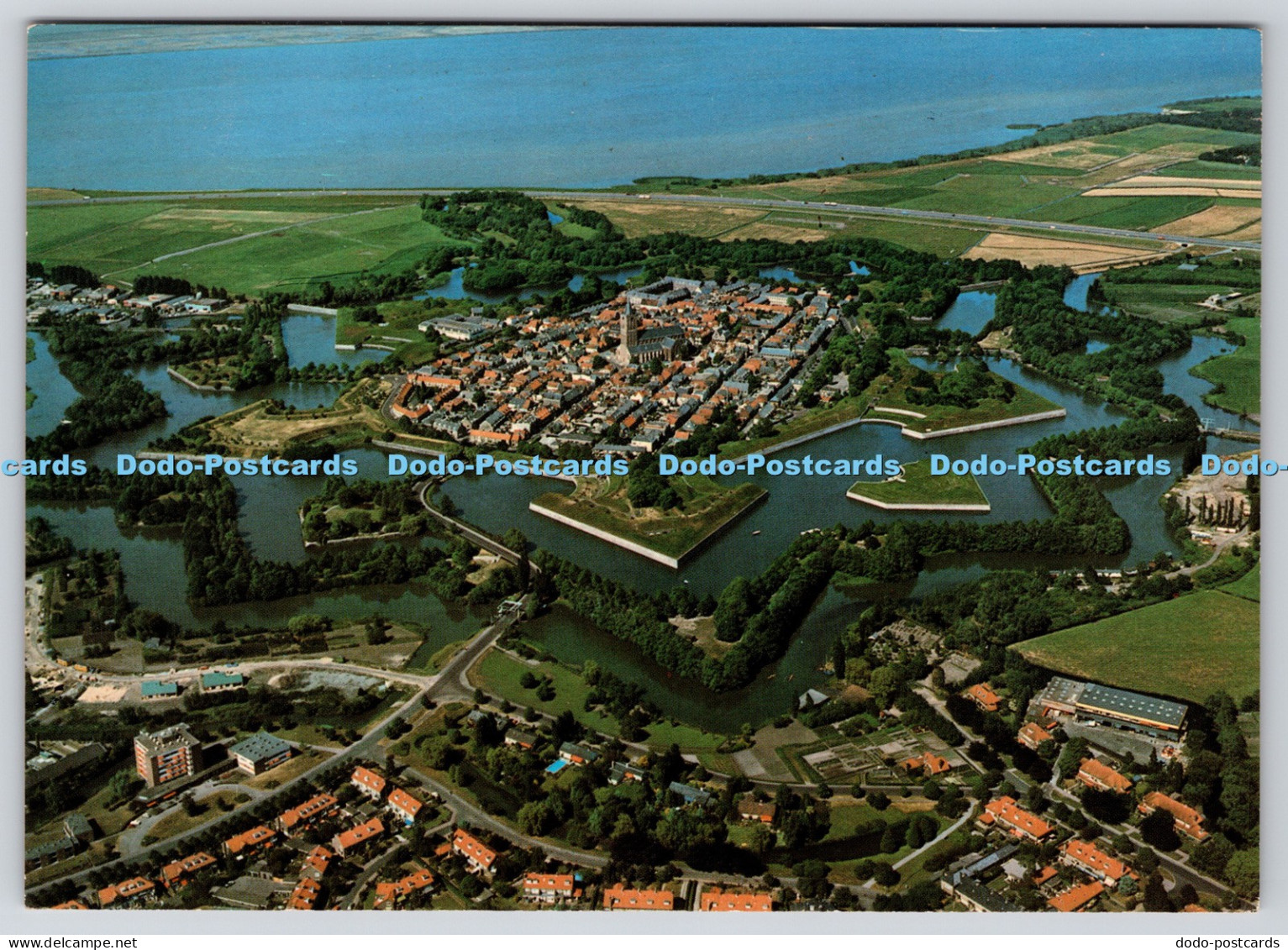 L346762 Vestingstad naarden Vestingmuseum KLM Aerocarto