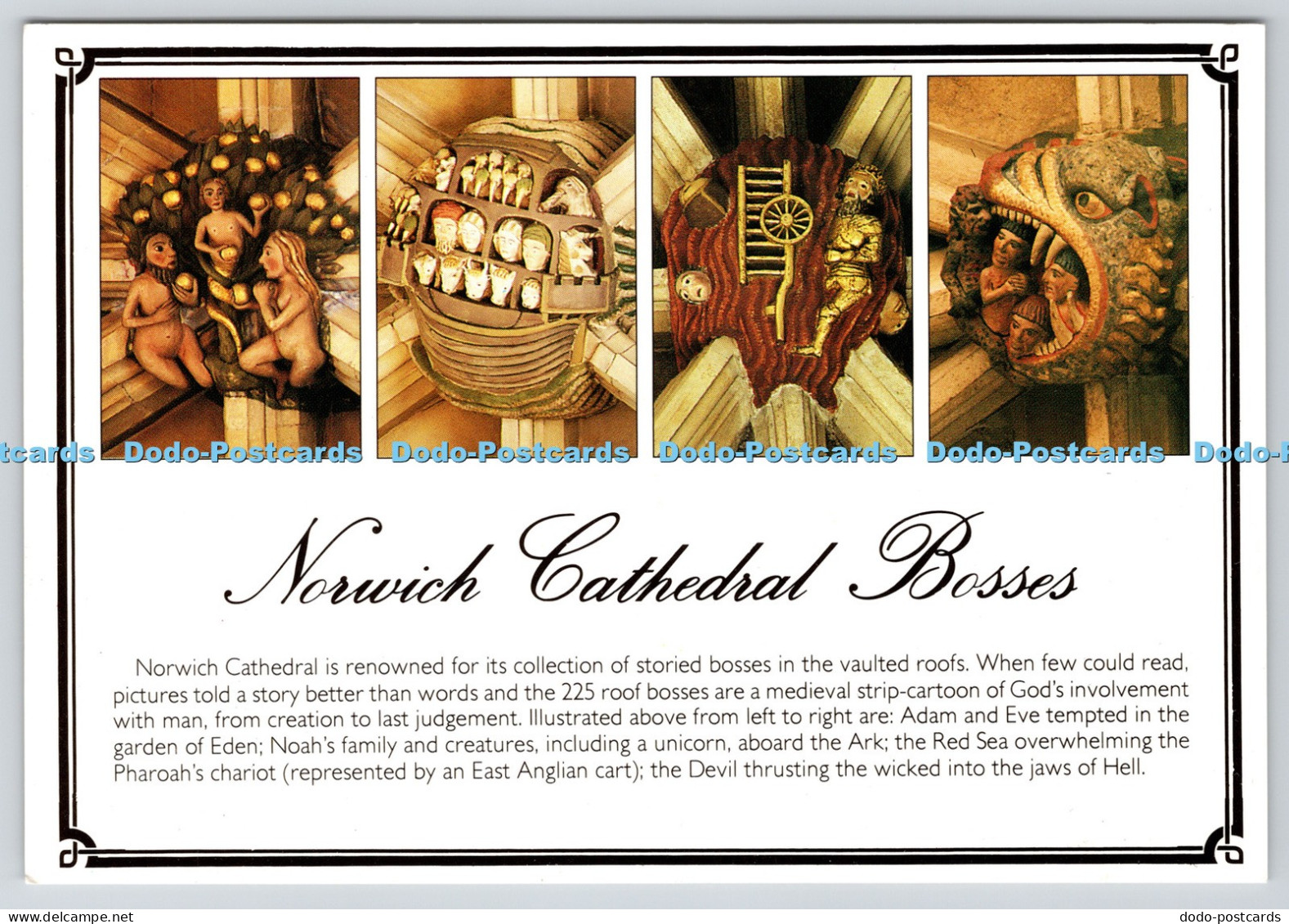 L347241 Norwich Cathedral Bosses Jarrold Norwich Multi View