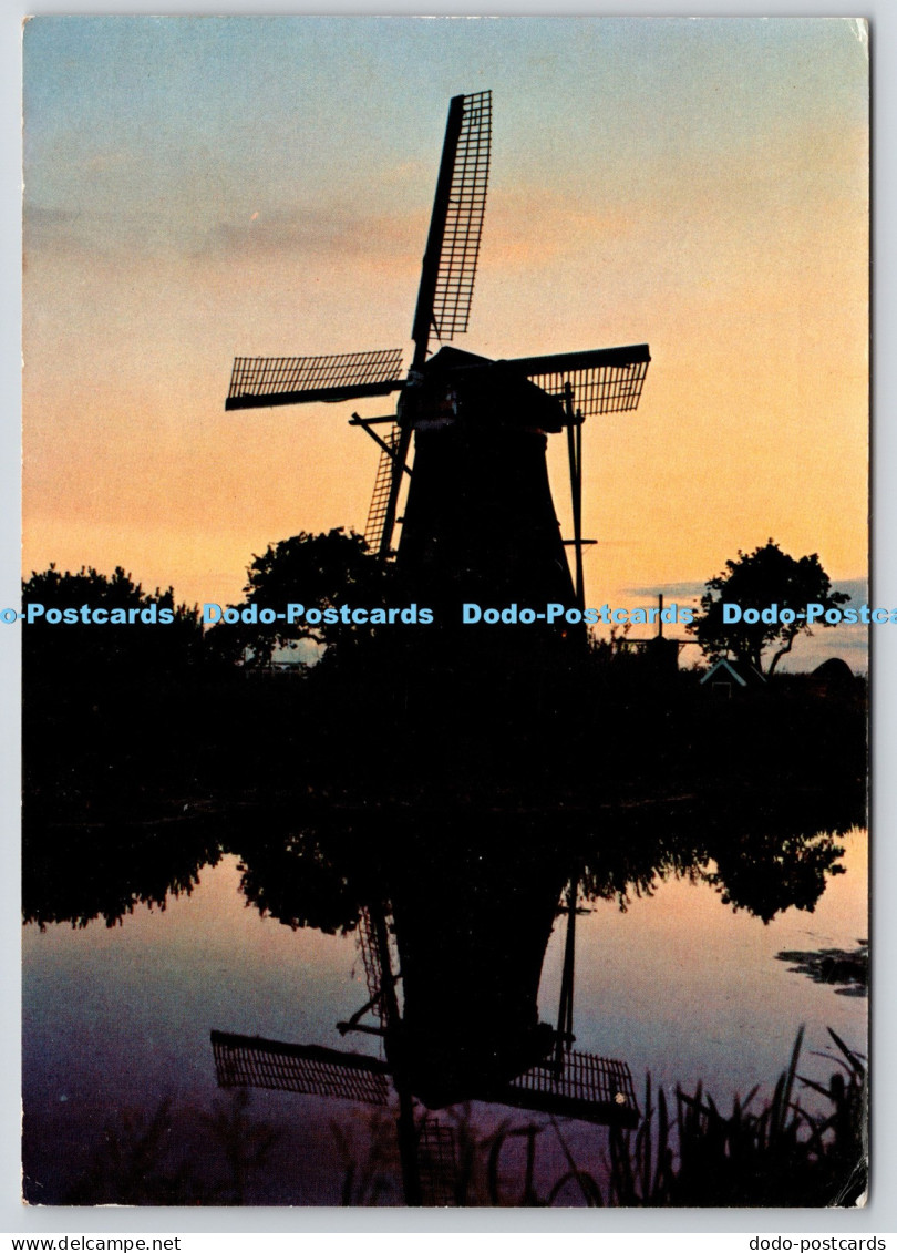 L347661 Kinderdijk Holland Poldermolens Van Het Kinderdijk Waterschap de Overwaa