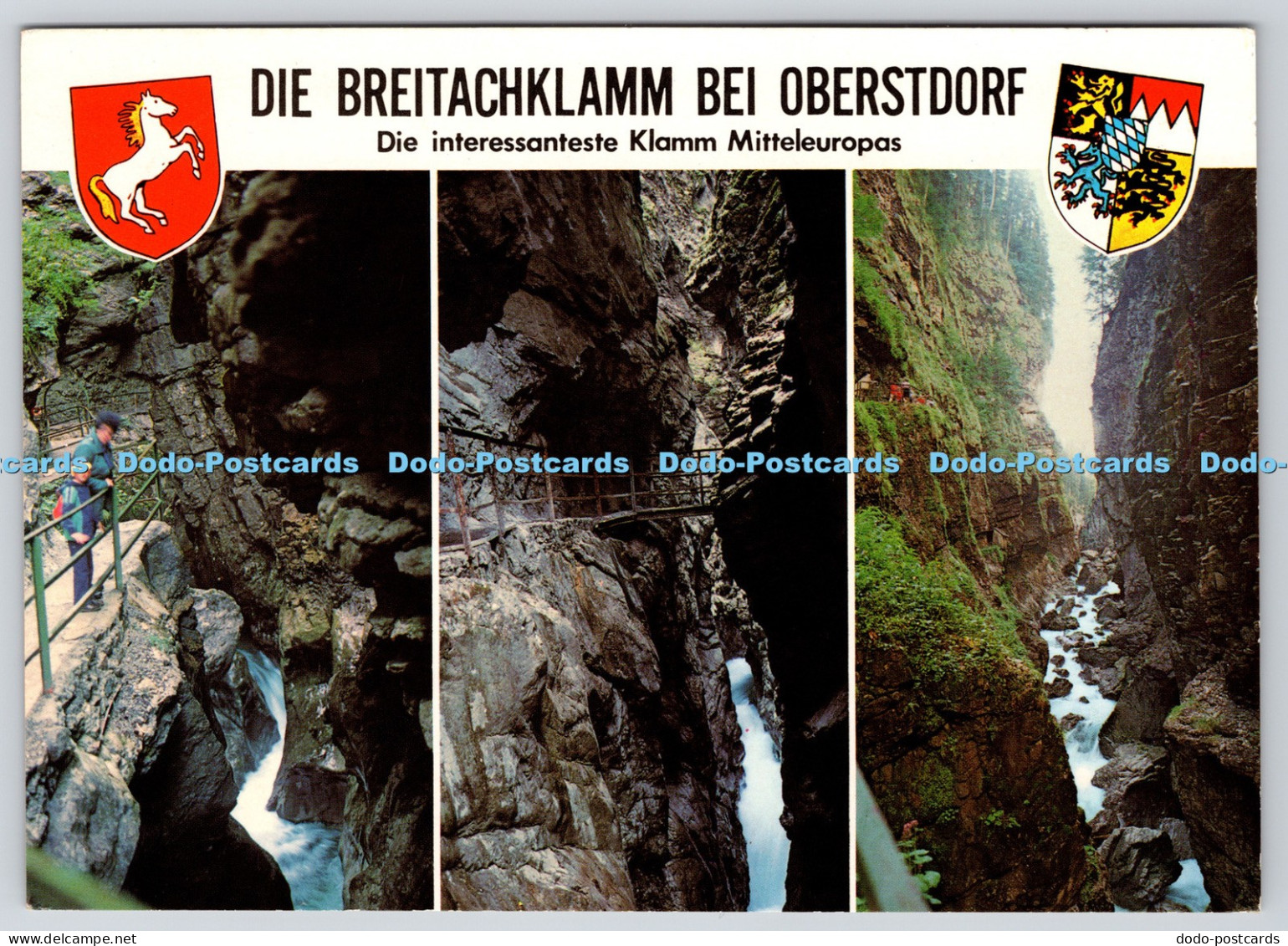 L348911 Die Breitachklamm bei Oberstdorf Die Interessanteste Klamm Mitteleuropas
