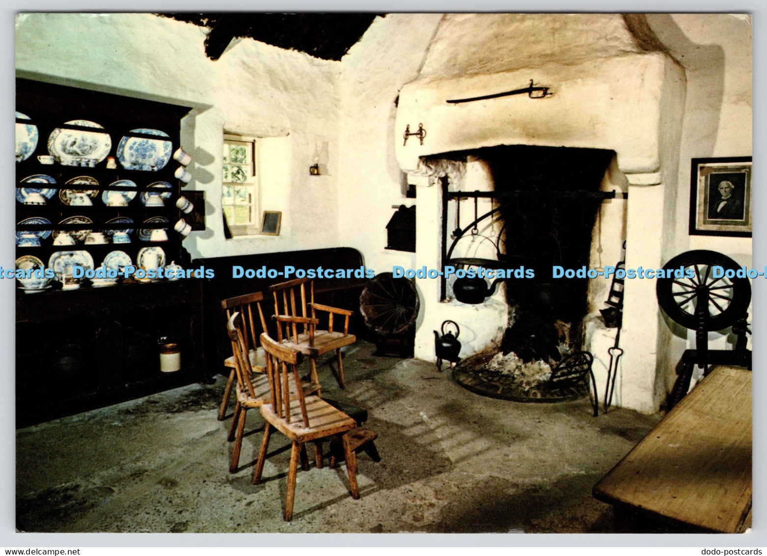 L349579 Ulster. American Folk Park. Mellon Homestead Nr. Omagh Co. Tyrone. Eason