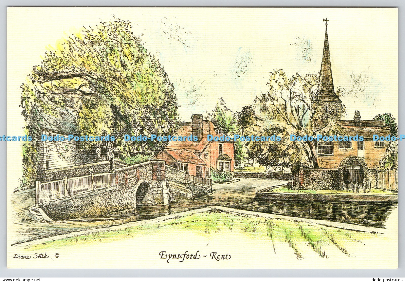 L350244 Eynsford. Kent. Diane Setek. Ashford. Kent. England. Newmarch Collection